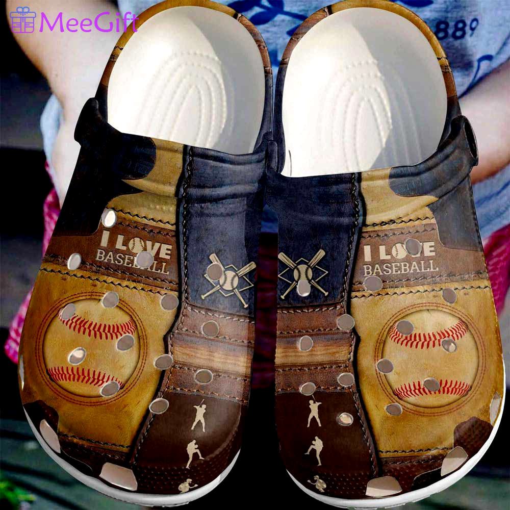 Crocs outfit - i love baseball crocs clogs crocband shoes - 1277 Crocs Outfit