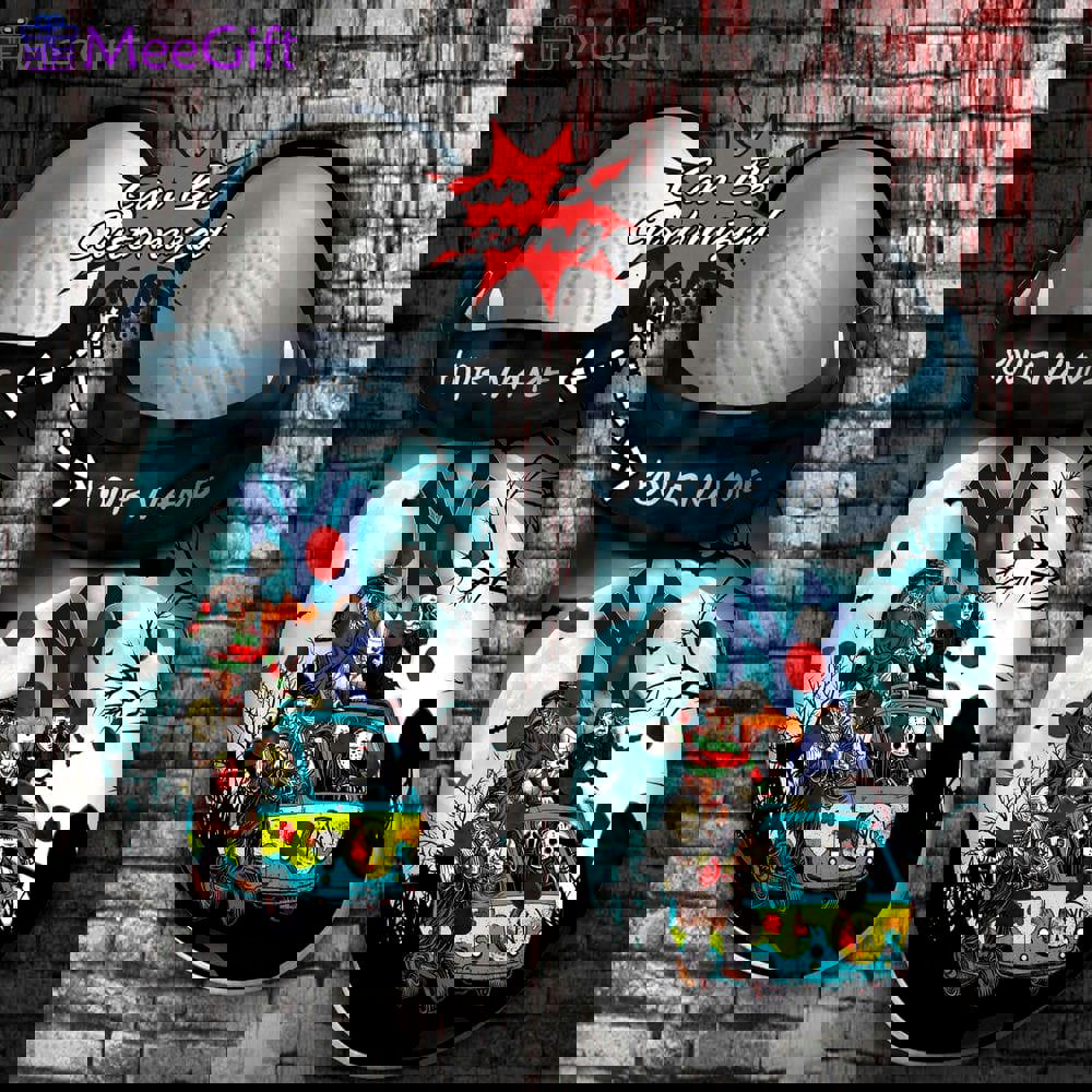 Crocs outfit - personalized new york yankees horror friends van with clown retro scary movie villains halloween crocs clogs crocband shoes - 1781 Crocs Outfit