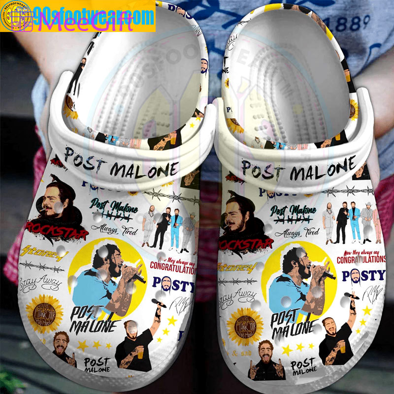 Crocs outfit - post malone crocs posty rap music classic clog shoes - 1931 Crocs Outfit
