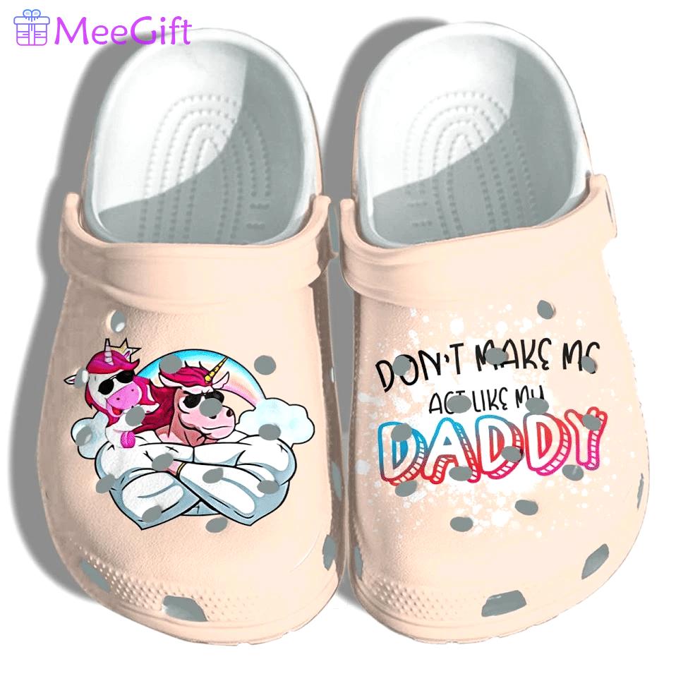 Crocs outfit - unicorn muscle shoes for daughter – dadacorn crocs crocband clogs - 2236 Crocs Outfit