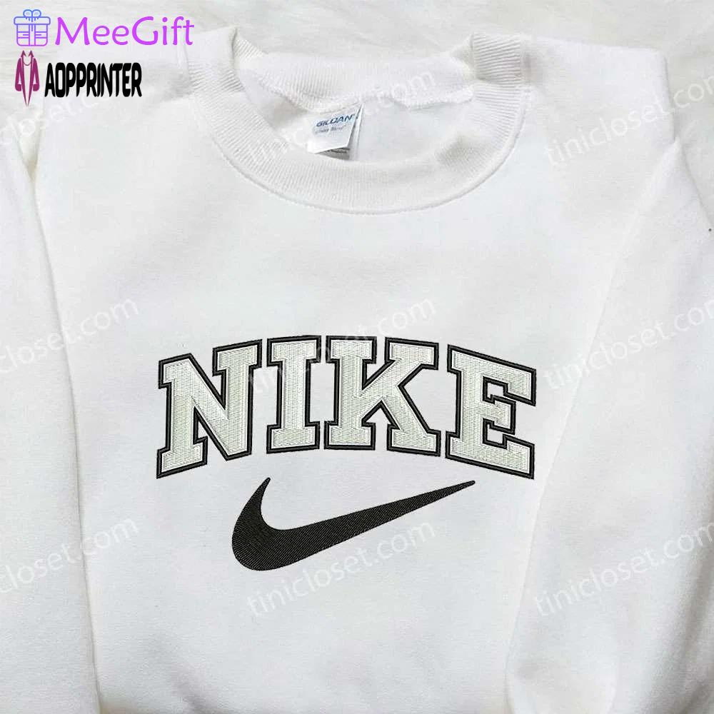 Custom nike embroidered sweatshirt & shirt: best birthday gift ideas Embroidered Shirt