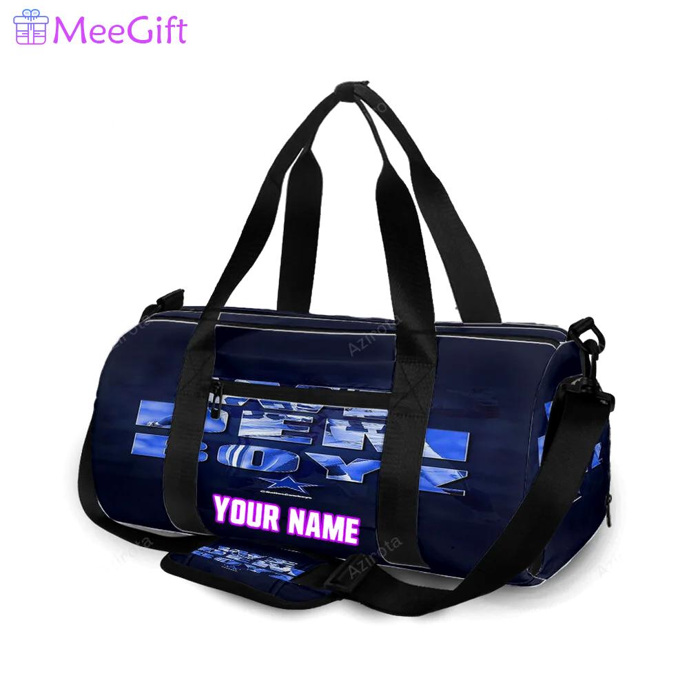 Dallas cowboys we dem boyz personalized name travel bag gym bag 262 Travel Bag