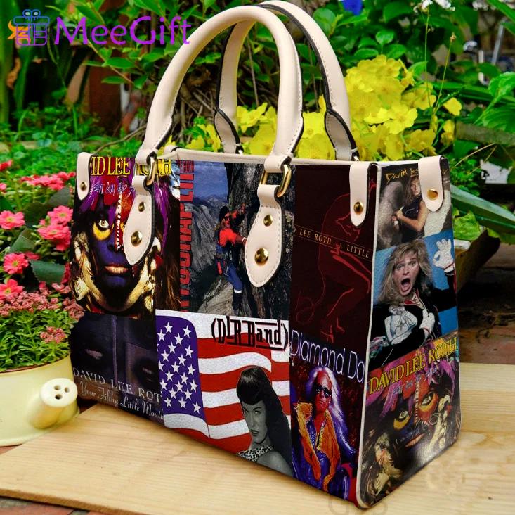 David lee roth leather handbag for women gift 2530 Women Leather Hand Bag