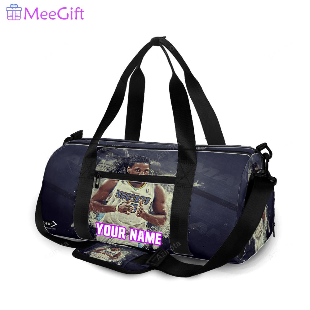 Denver nuggets kenneth faried3 personalized name travel bag gym bag 157 Travel Bag