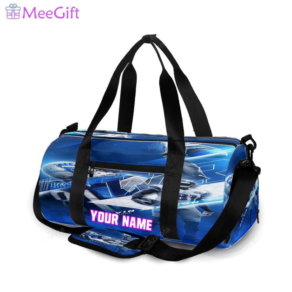 Detroit lions calvin johnson 81 v3 personalized name travel bag gym bag 1203 Travel Bag
