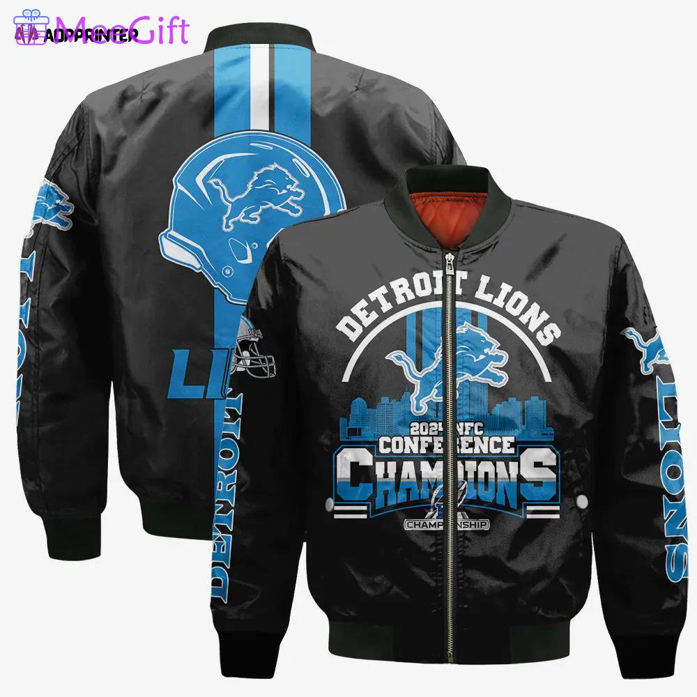 Detroit lions national football league bomber jacket stm v1 Bomber Jacket