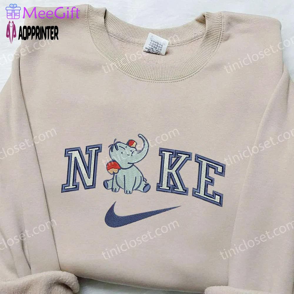 Dumbo sit x nike embroidered shirt: custom stylish & exclusive design Embroidered Shirt