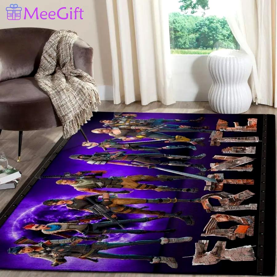 Electric guitar pattern print area rug living room rug home decor Rectangle Rug
