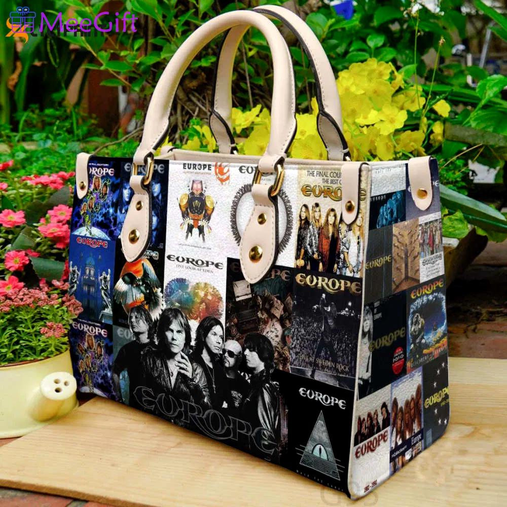 Europe 1 leather handbag gift for women 4430 Women Leather Hand Bag