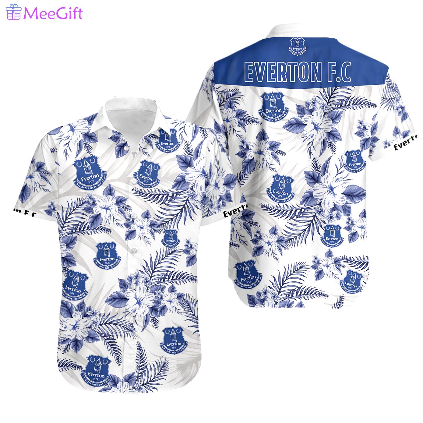 Everton fc floral hawaiian shirt summer aloha shirt. Hawaii Shirt Shorts & Flip Flops