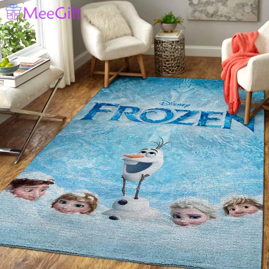 Frozen area rug living room and bedroom rug home decor movie ofd 190919 Rectangle Rug