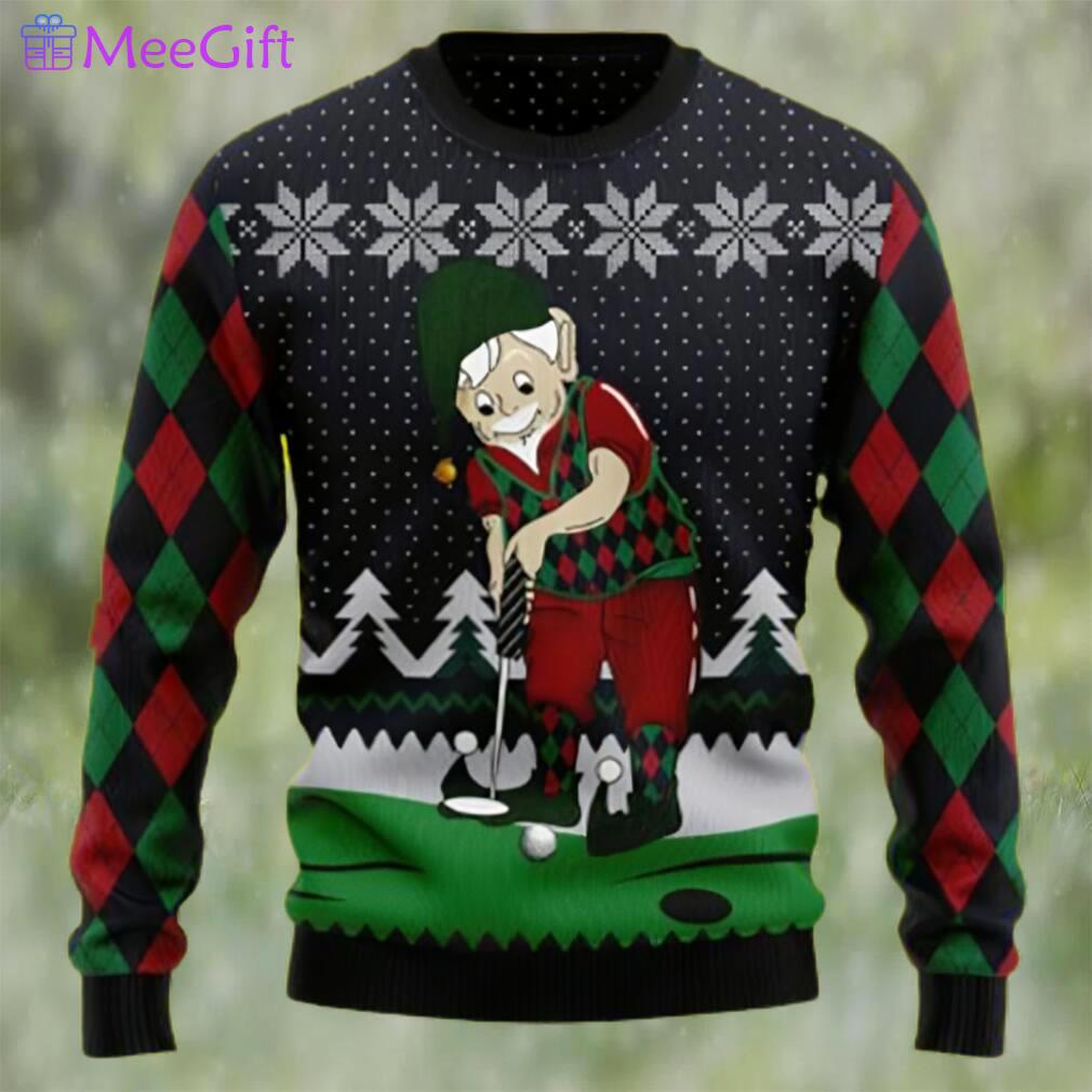 Funny golf lover ugly christmas sweater Christmas Ugly Sweater