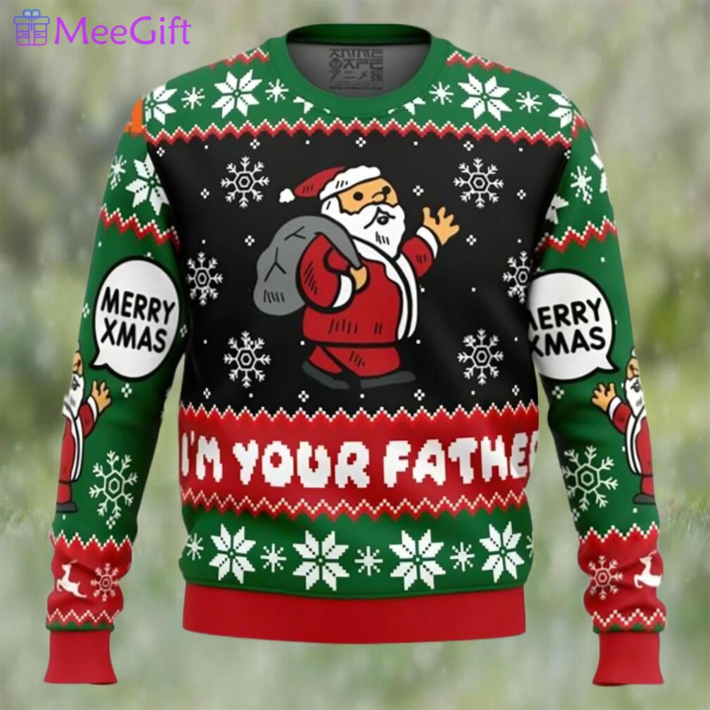 Funny xmas spoiler christmas santa claus ugly christmas sweater Christmas Ugly Sweater