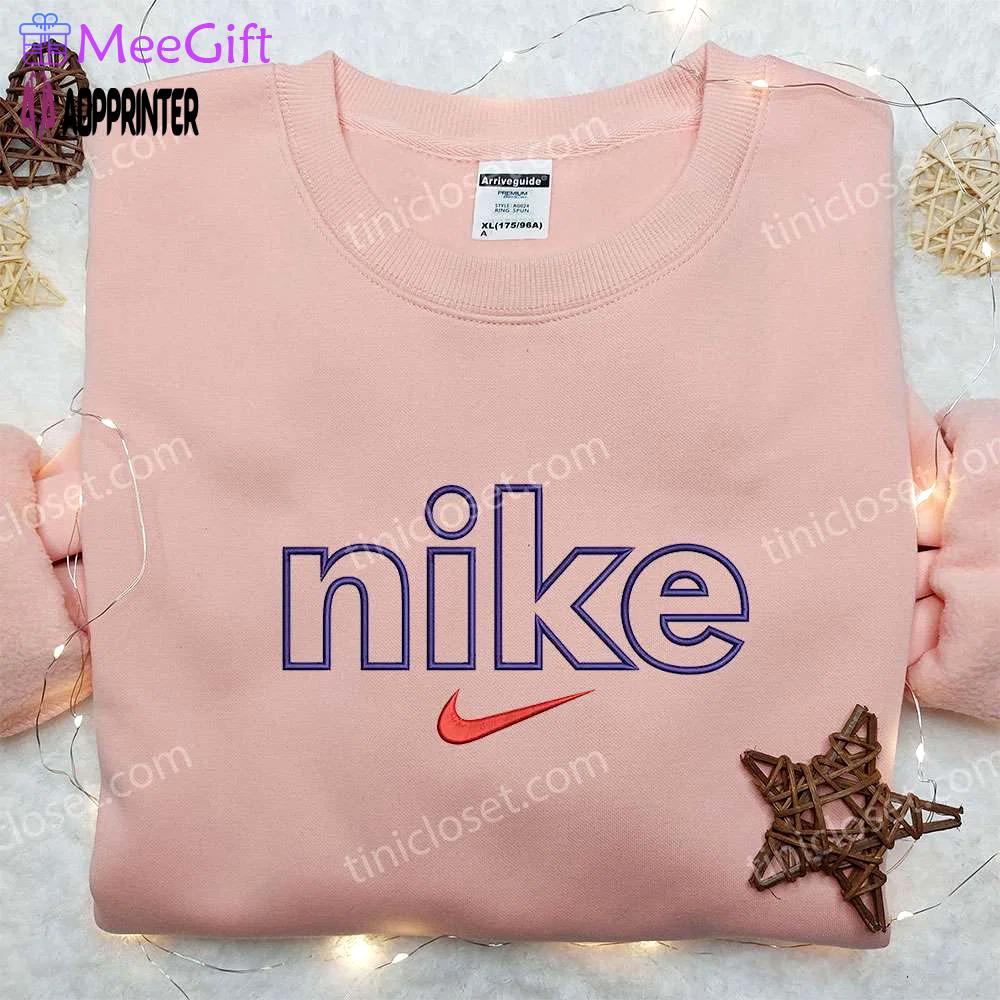 Futura x nike embroidered shirt – unique gift for wife custom design Embroidered Shirt