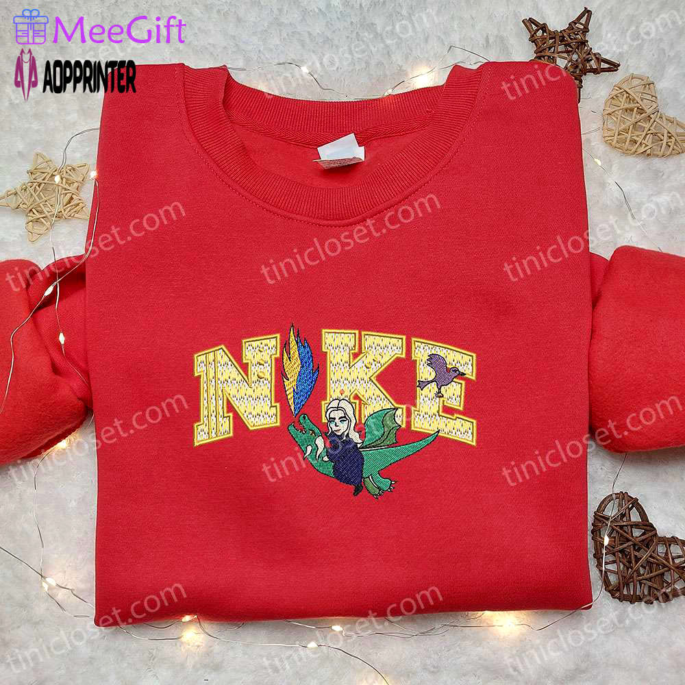 Game of thrones x nike movie embroidered shirt – mother of dragons inspired Embroidered Shirt