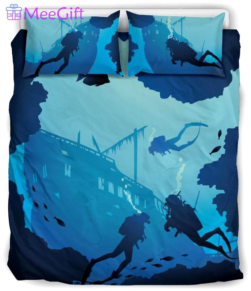 Generic- hawaii scuba diving bedding set Bedding Sets