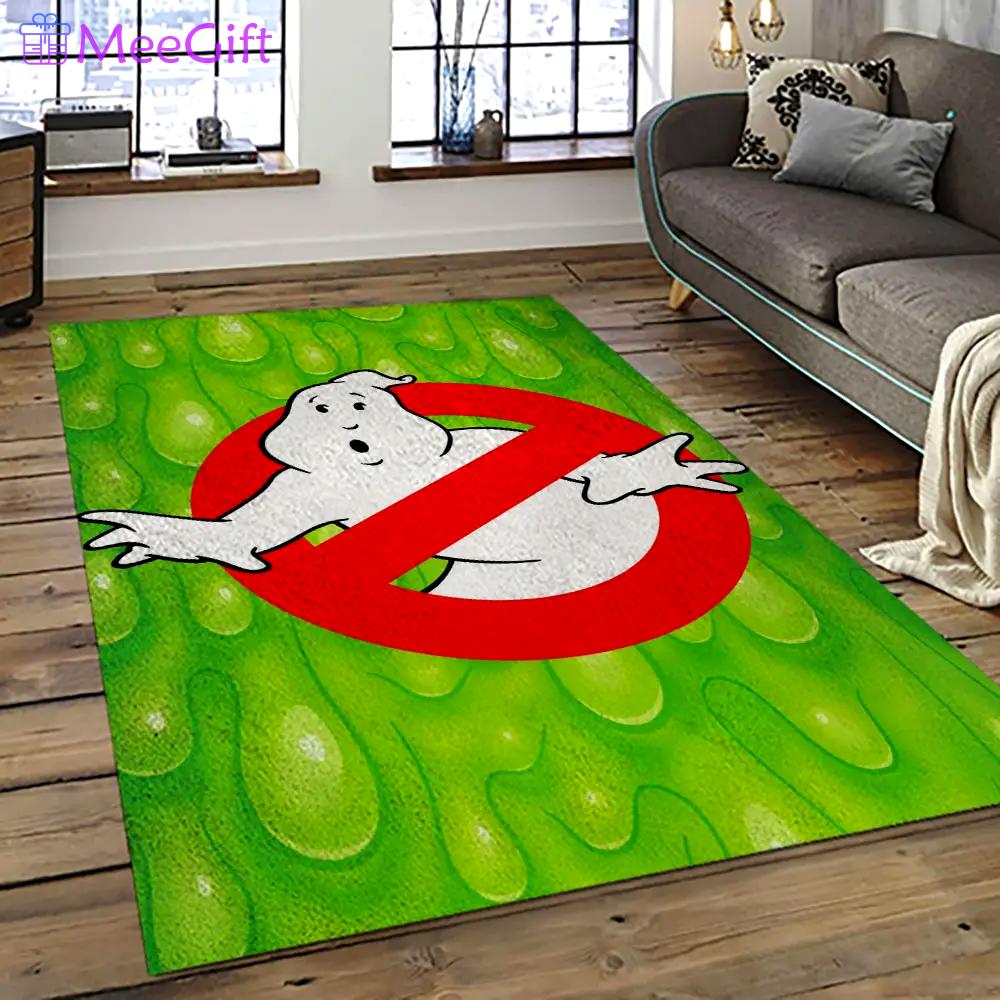 Ghostbusters supernatural comedy film movie carpet area rug home decor halloween gift best present for friends gbs13 Rectangle Rug