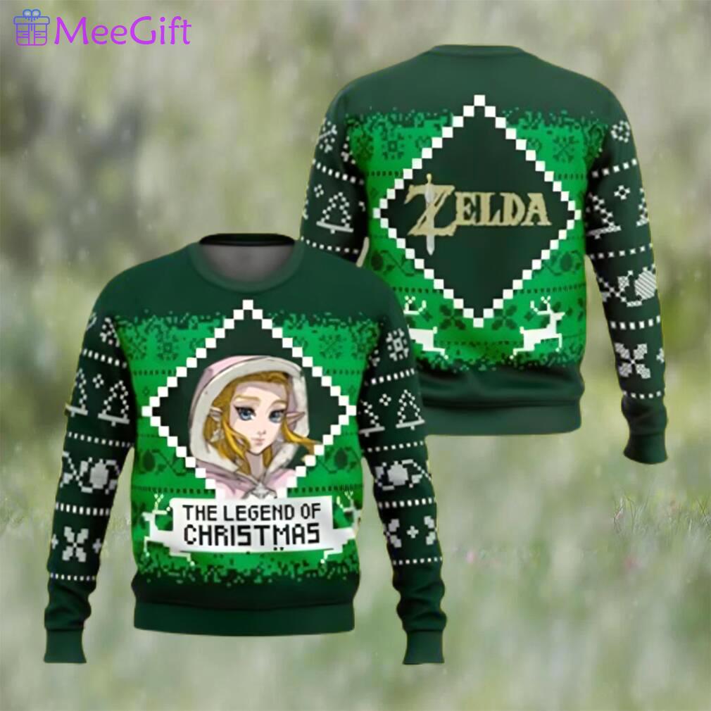 Gift for the legend of zelda fans ugly sweater Christmas Ugly Sweater