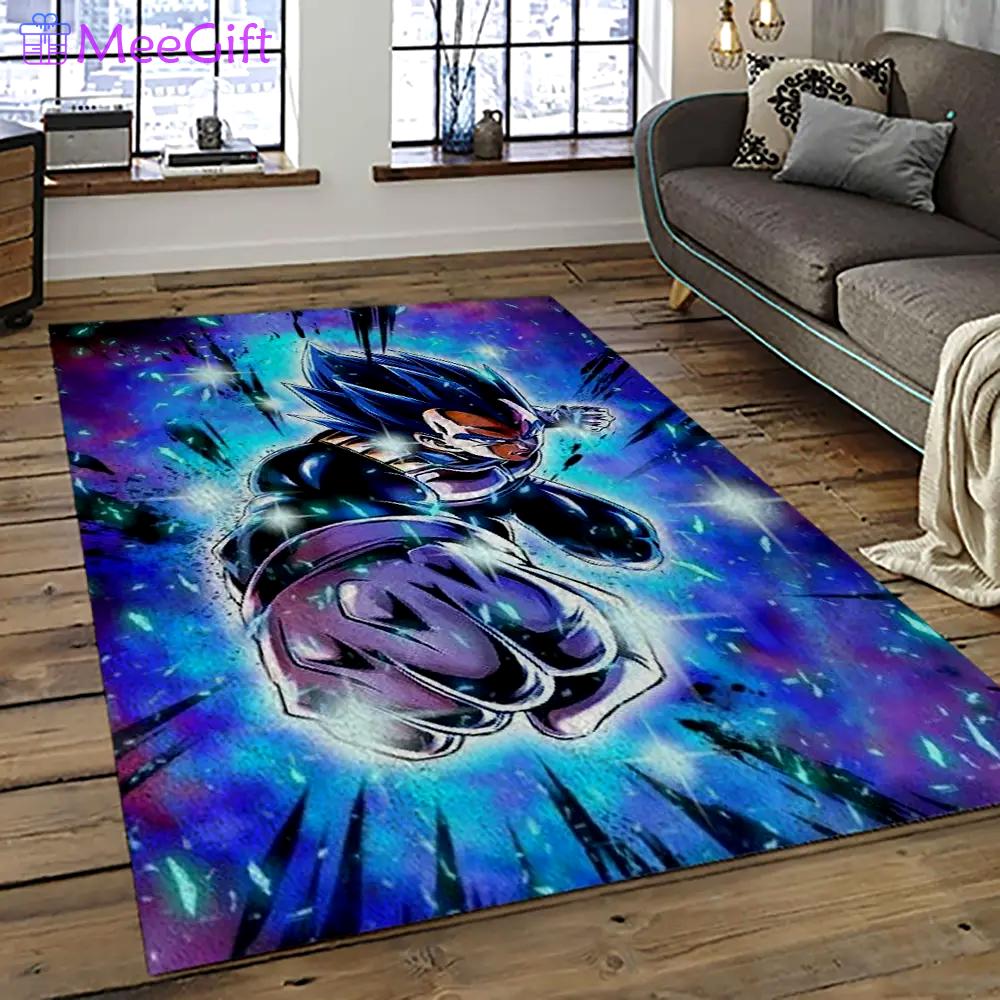 Goku characters cartoon movie carpet rectangle area rug for living room bedroom decor gku85 Rectangle Rug
