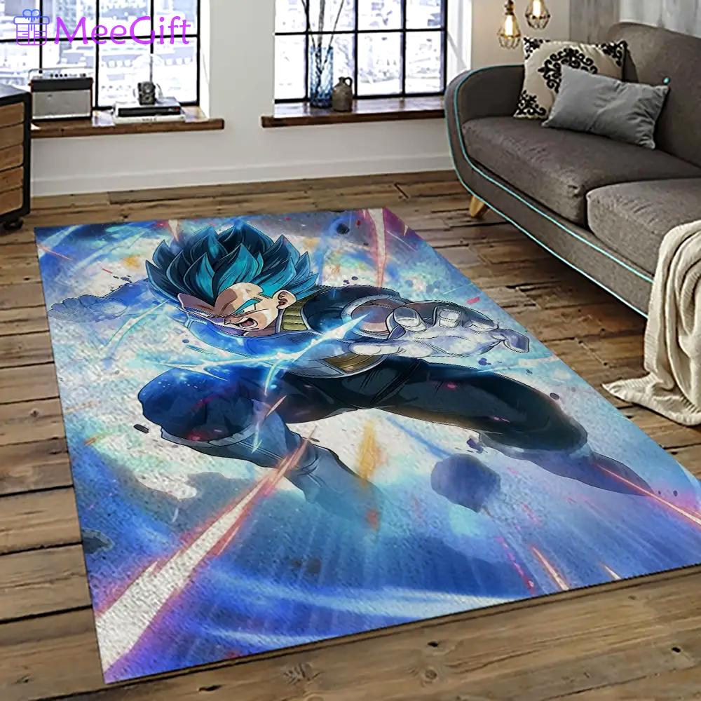 Goku characters cartoon movie carpet rectangle area rug for living room bedroom decor gku90 Rectangle Rug