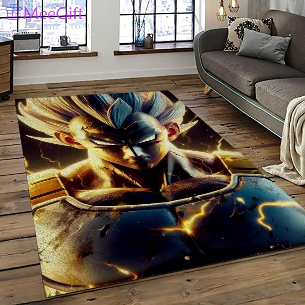 Goku characters cartoon movie carpet rectangle area rug for living room bedroom decor gku94 Rectangle Rug