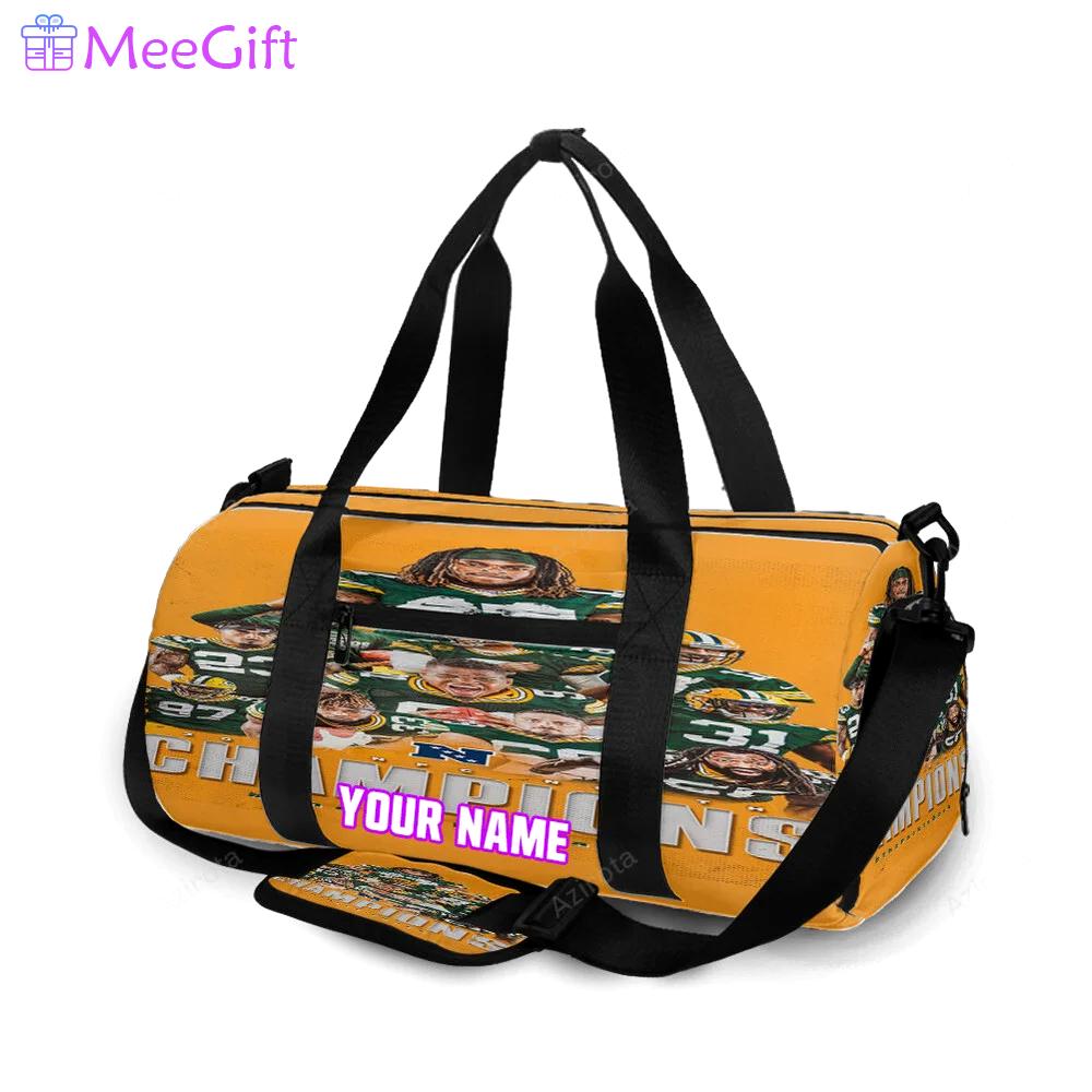 Green bay packers player team v13 personalized name travel bag gym bag 460 Travel Bag