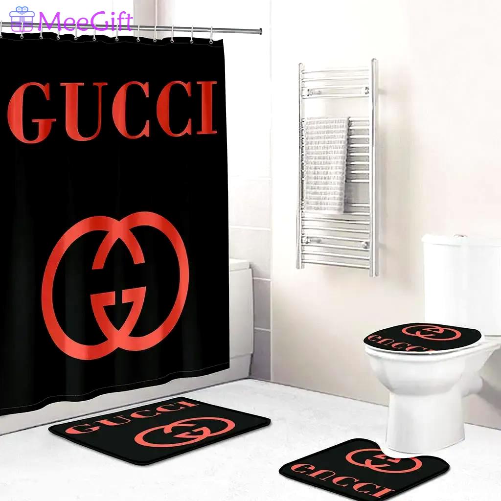 Gucci home decor luxury fashion brand hypebeast bathroom sets bath mat Bathroom Set