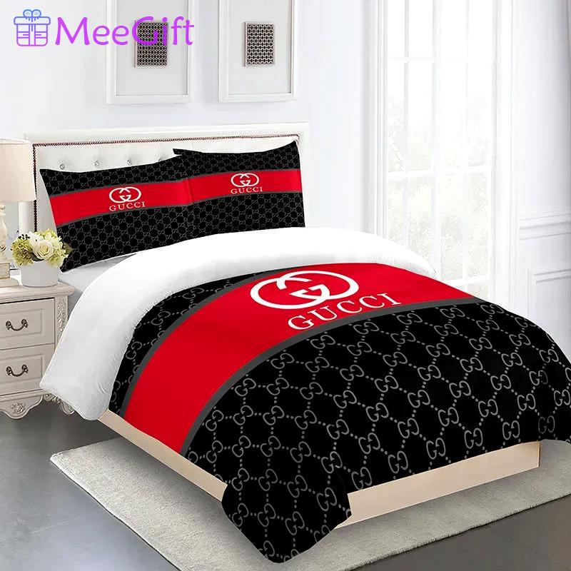 Gucci logo type 905 Bedding Sets luxury ideas covers blankets sheets premium fashion brand bedclothes hyperbeast Bedroom duvet home decor bedspread bed linen