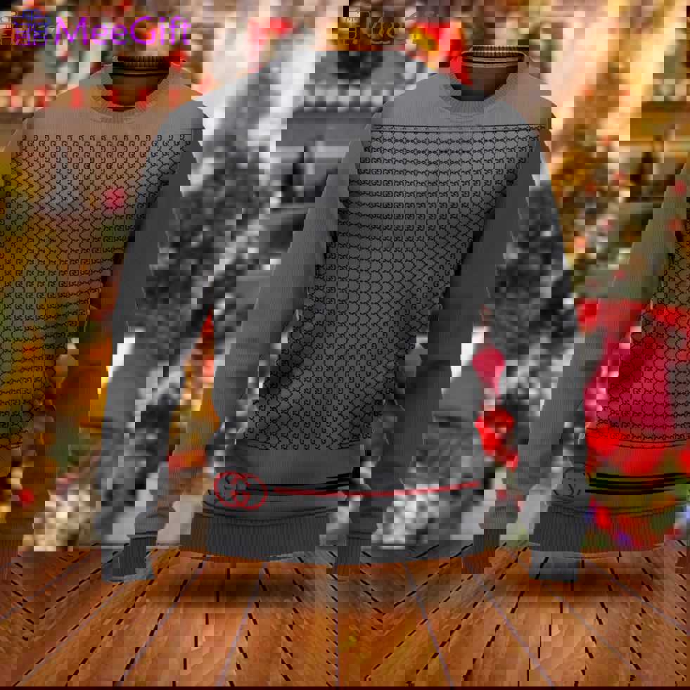 Gucci luxury ugly christmas sweaterhot 2025 style 918 Christmas Ugly Sweater