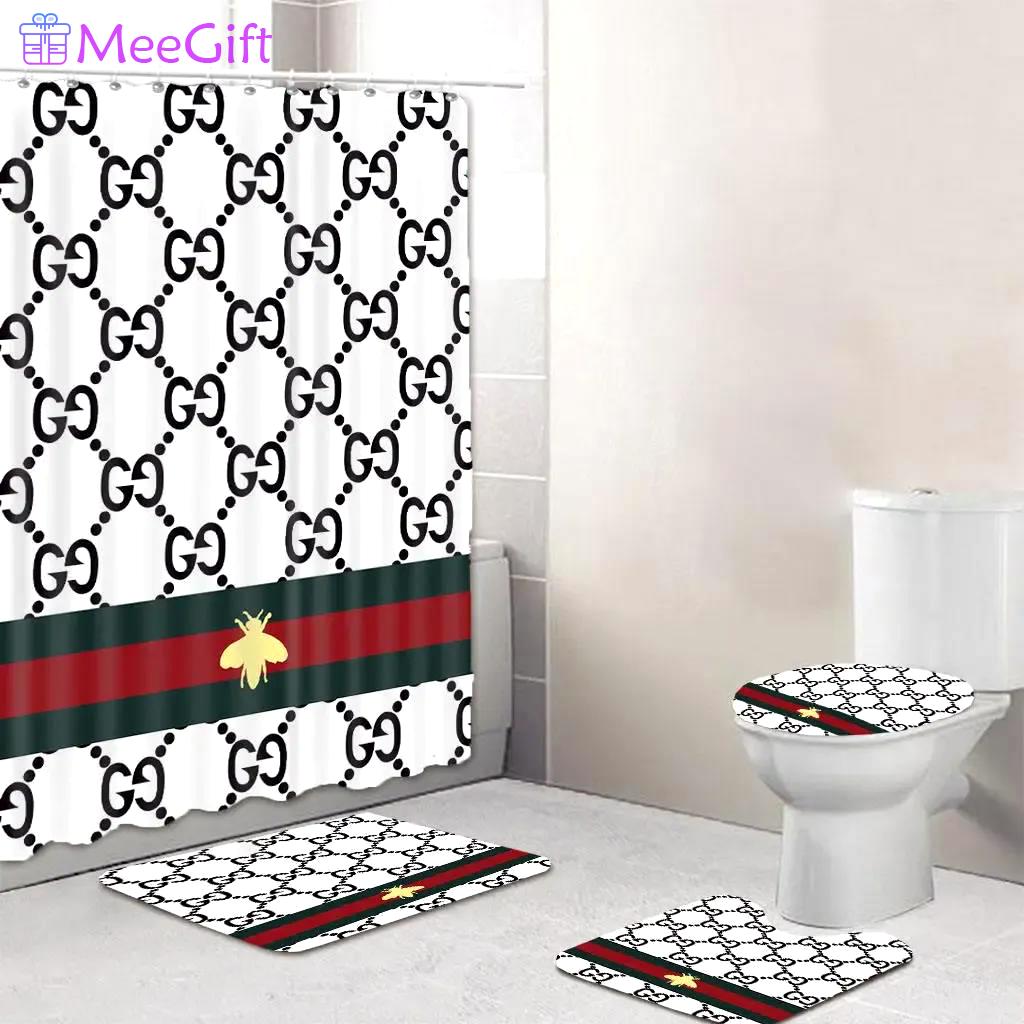 Gucci new bath mat hypebeast bathroom sets home decor luxury fashion brand Bathroom Set