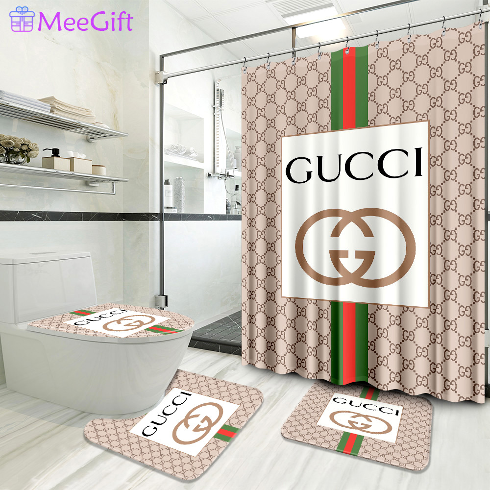 Gucci new luxury brand logo premium bathroom set home decor Bathroom Set