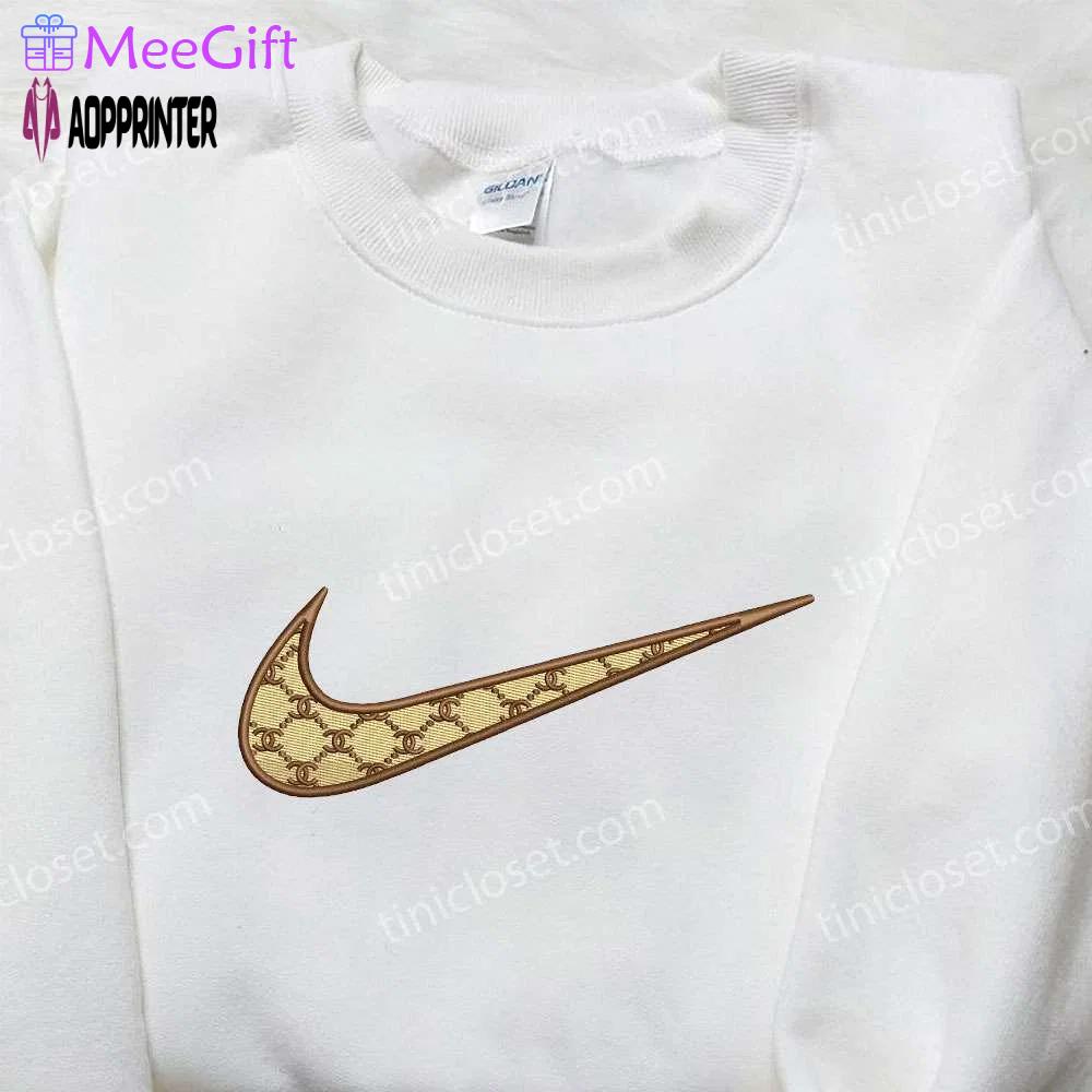 Gucci x nike embroidered sweatshirt – best nike inspired birthday gift ideas Embroidered Shirt