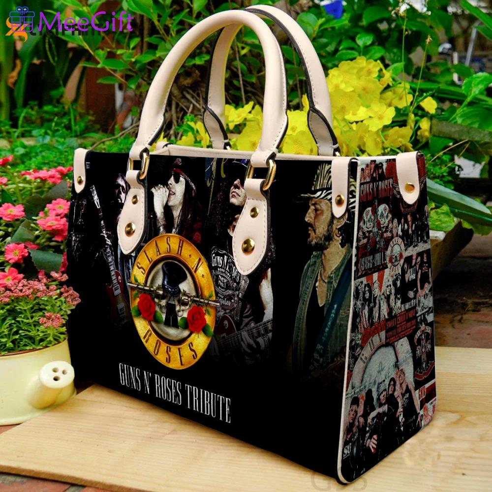Guns n roses 2 leather hand bag gift for women’s day for women s day – stylish gift g95 3551 Women Leather Hand Bag