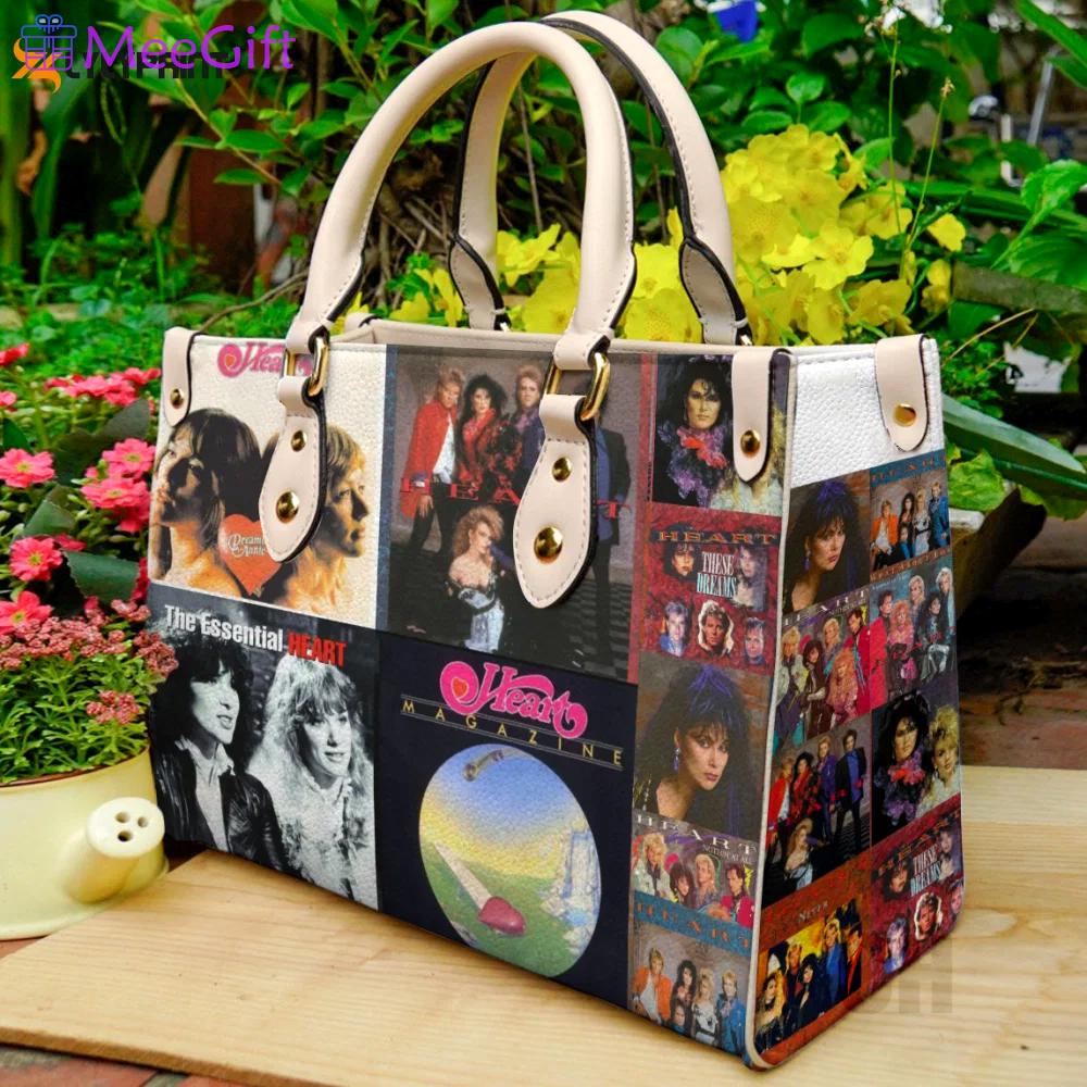 Heart band leather bag for women gift 3948 Women Leather Hand Bag