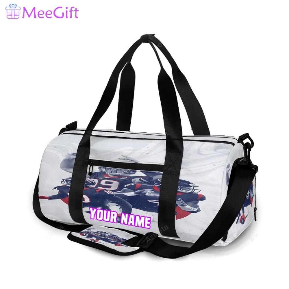 Houston texans all players1 personalized name travel bag gym bag 1565 Travel Bag