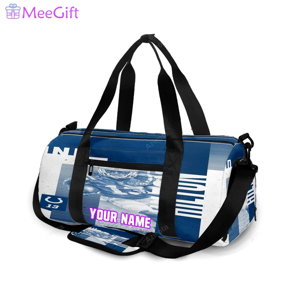 Indianapolis colts ty hilton4 personalized name travel bag gym bag 265 Travel Bag