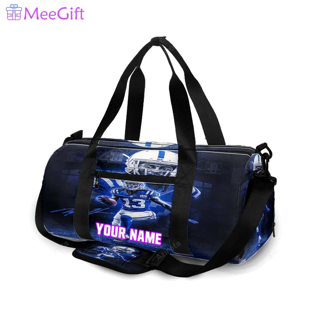Indianapolis colts ty hilton5 personalized name travel bag gym bag 1807 Travel Bag