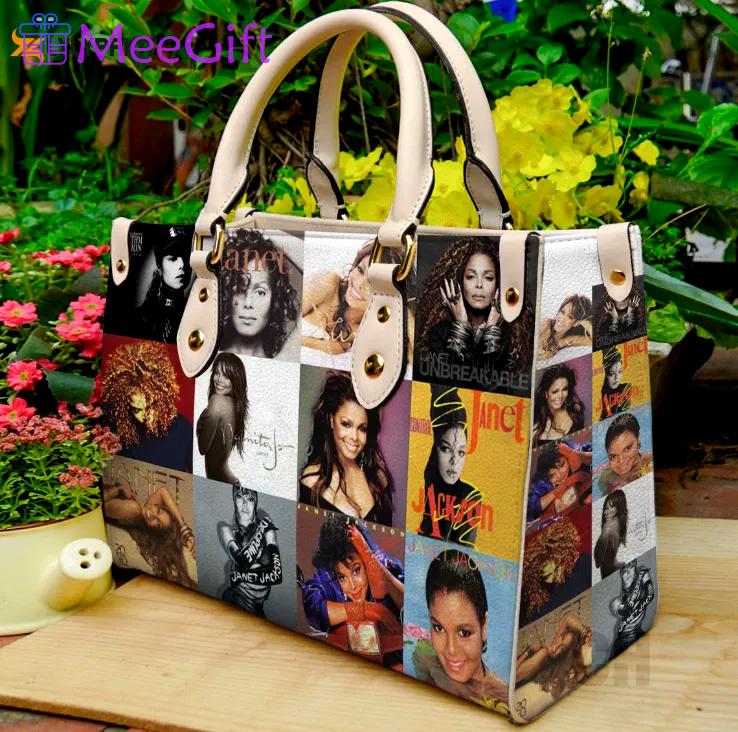 Janet jackson 4 leather handbag 2 2448 Women Leather Hand Bag