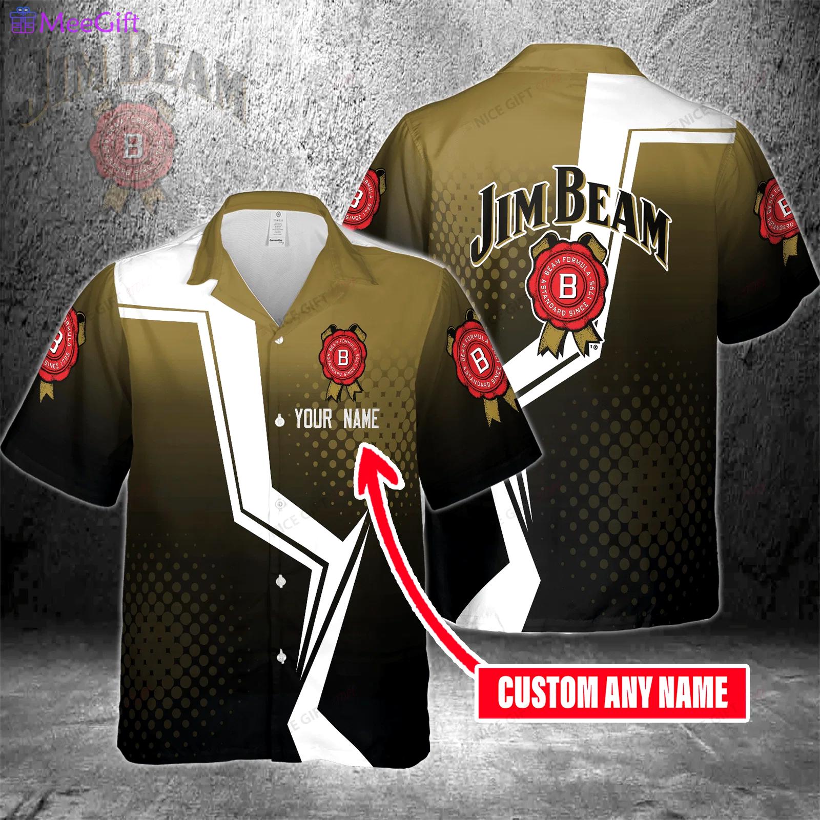 Jim beam custom name hawaiian shirt for men and women Hawaii Shirt