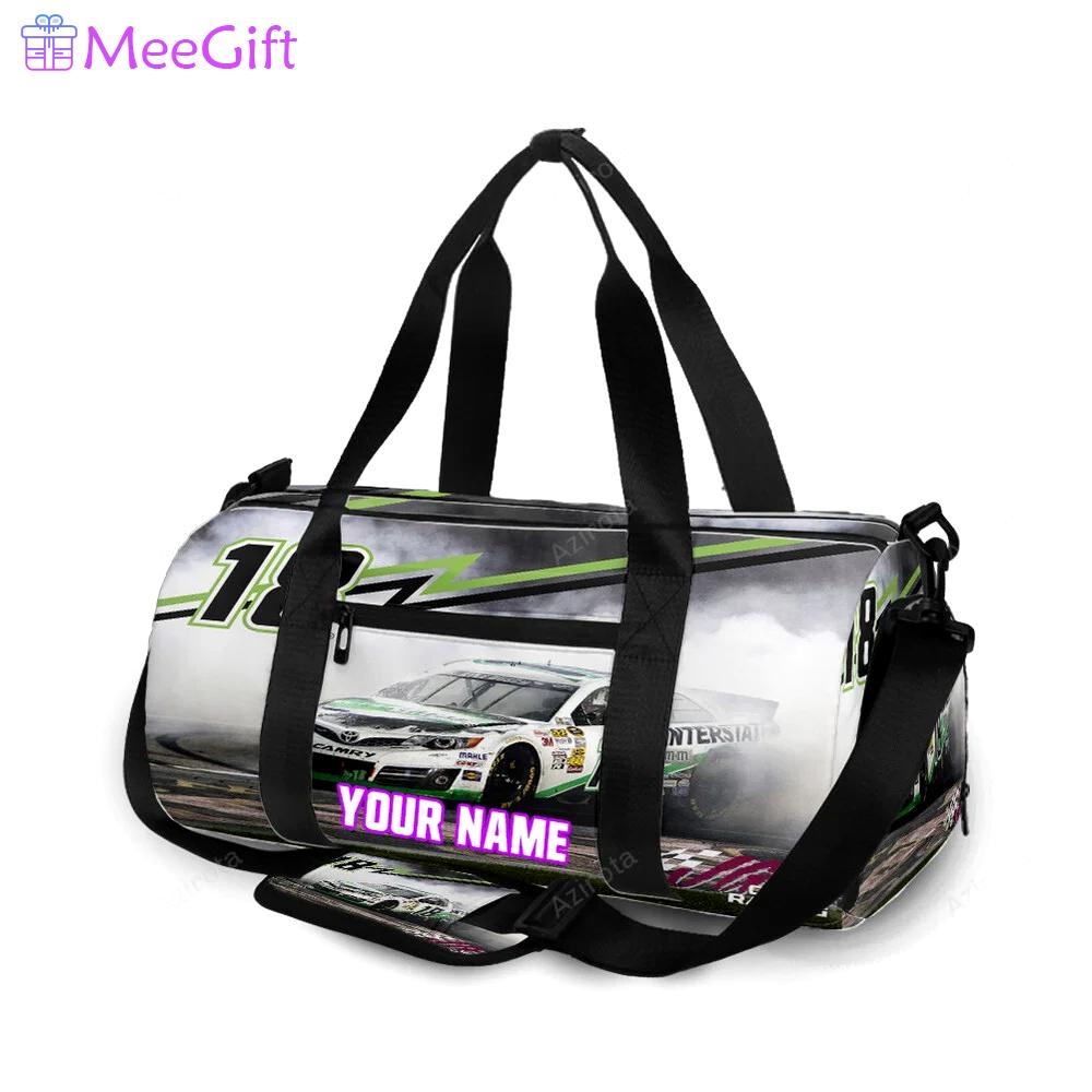 Joe gibbs racing car11 personalized name travel bag gym bag 1707 Travel Bag