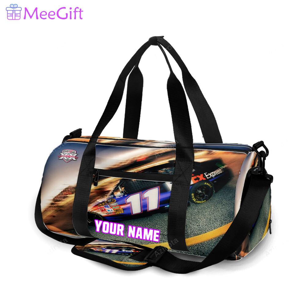 Joe gibbs racing car12 personalized name travel bag gym bag 776 Travel Bag
