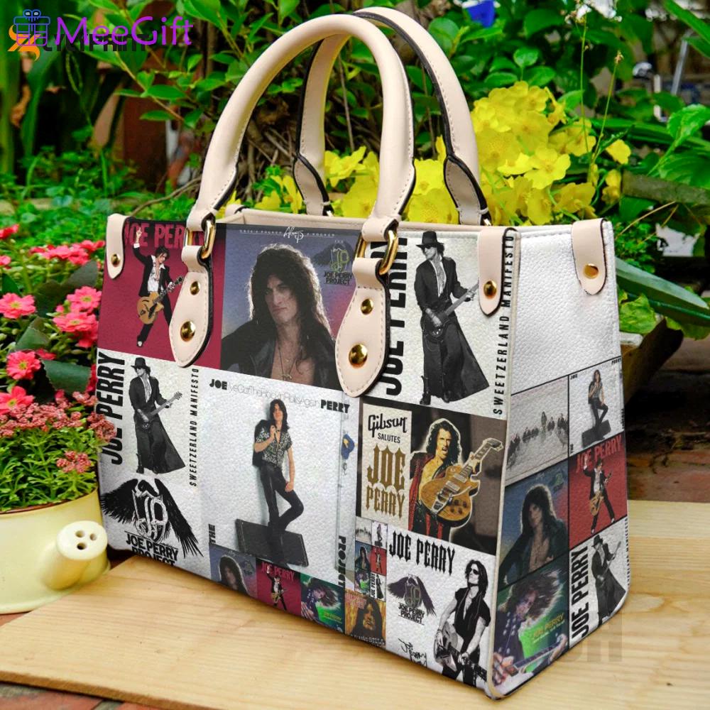Joe perry aerosmith leather bag for women gift 1757 Women Leather Hand Bag