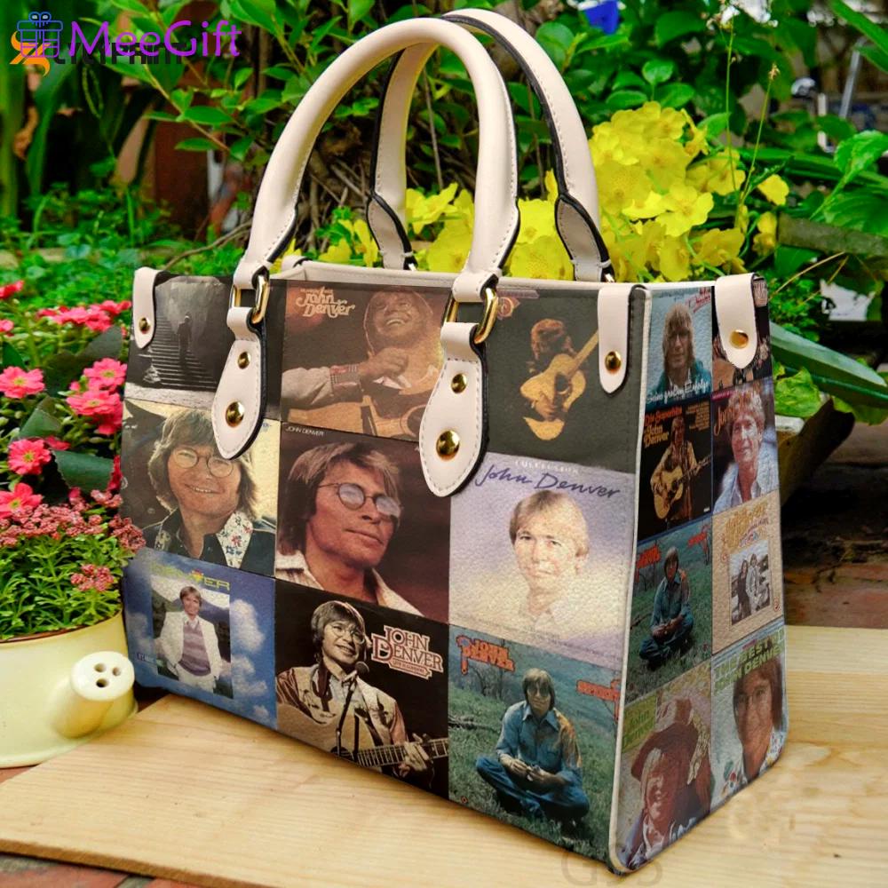 John denver leather bag g95 1384 Women Leather Hand Bag