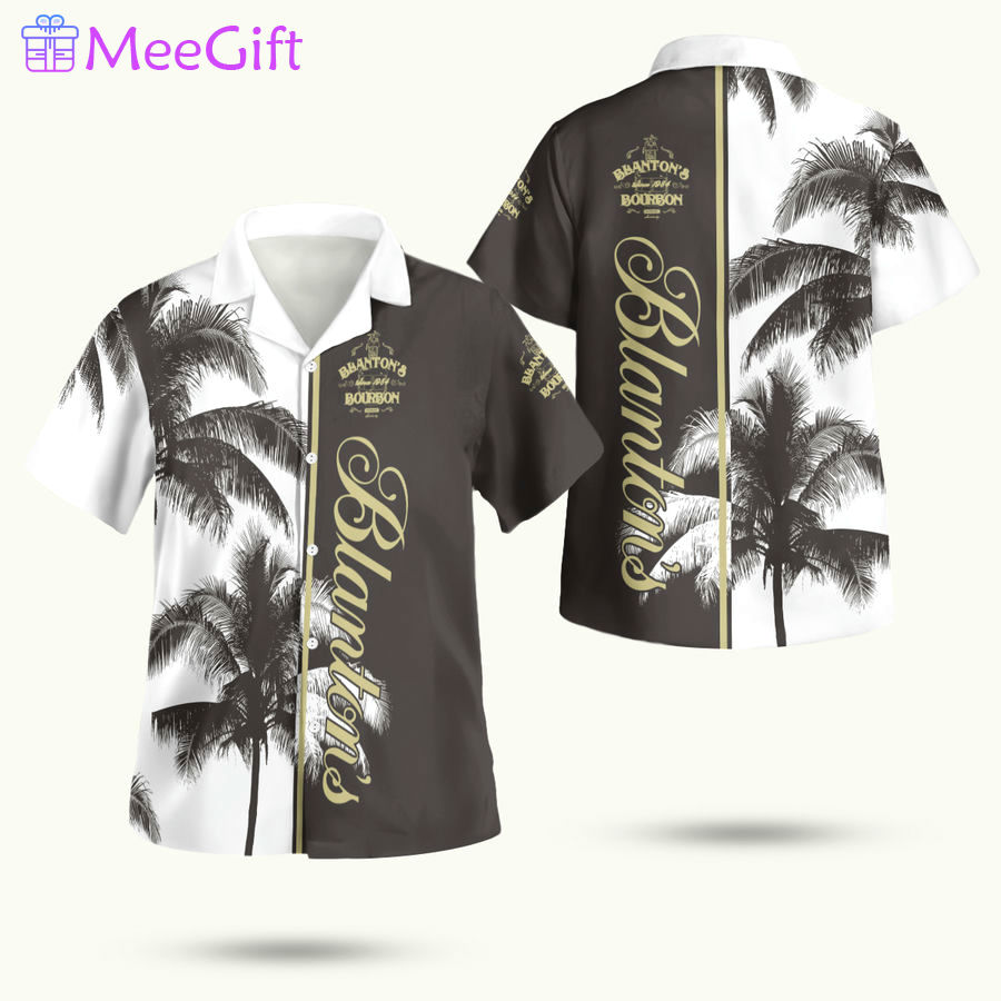 Lanton is bourbon whiskey palm tree hawaiian shirt Hawaii Shirt Shorts & Flip Flops