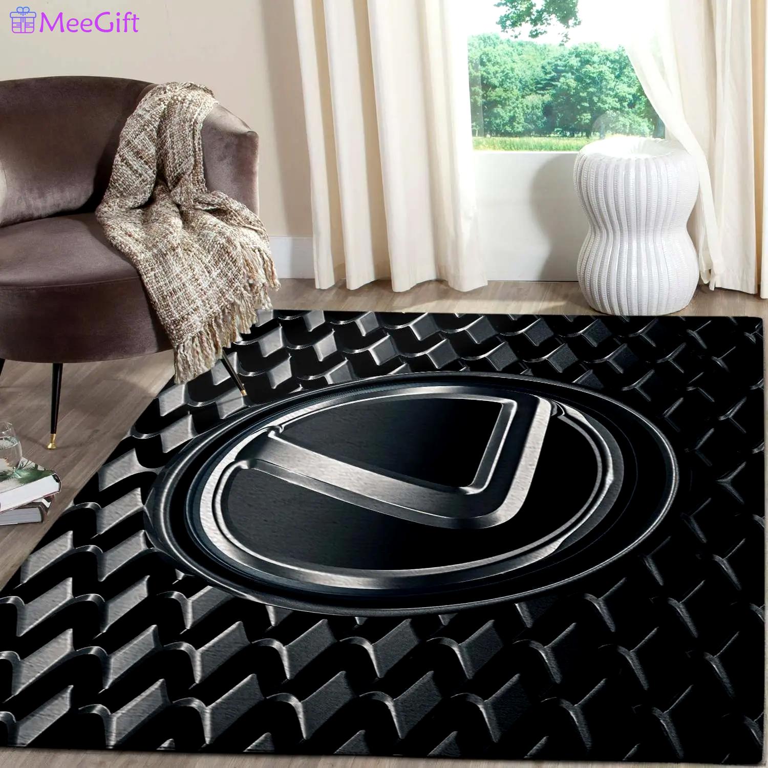 Lexus logo supercars area rugs living room carpet fn161229 rug regtangle carpet floor decor home decor Rectangle Rug