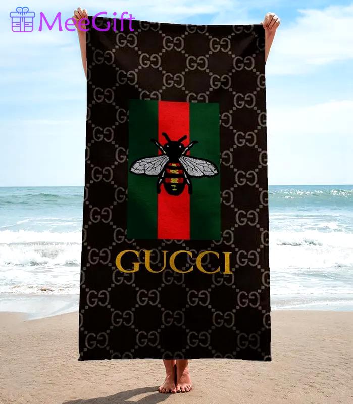 Limited edition gucci beach towel luxury brand yuj-0000006 Beach Towel