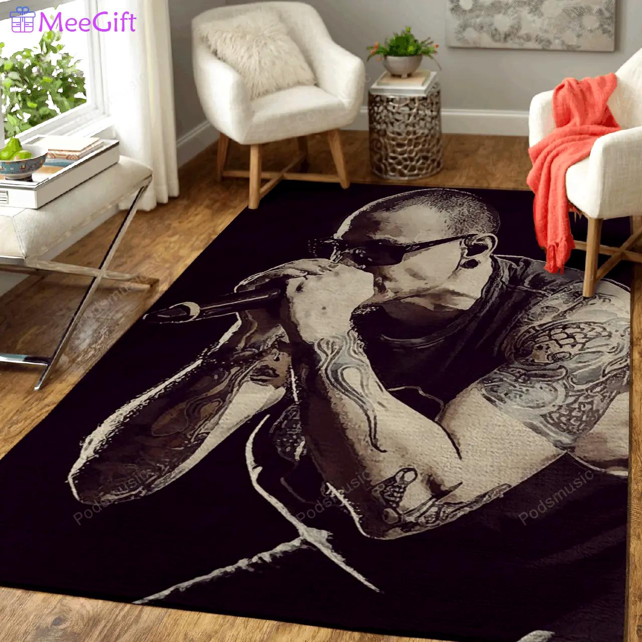 Linkinpark 3 music art for fans area rug living room carpet rug regtangle carpet floor decor home decor Rectangle Rug