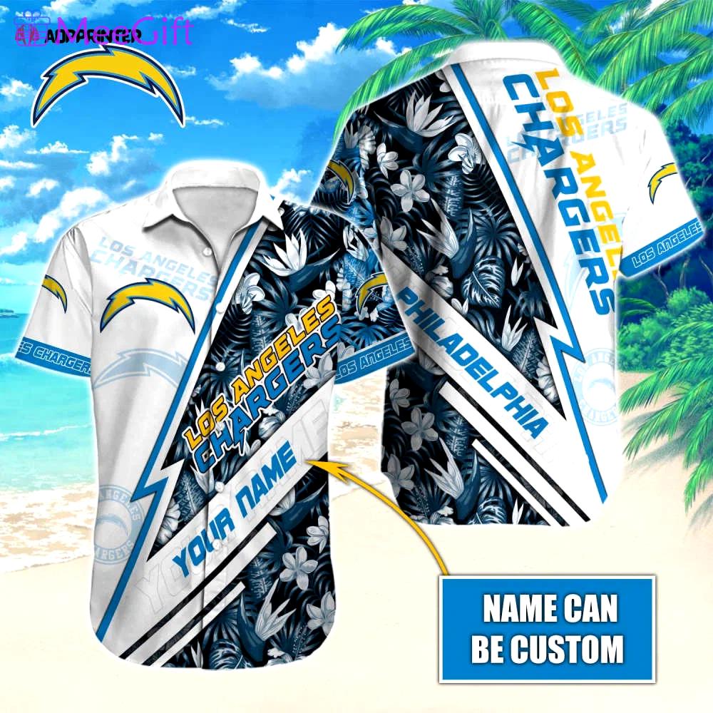 Los angeles chargers nfl-hawaiian shirt custom t-40920 Hawaii Shirt