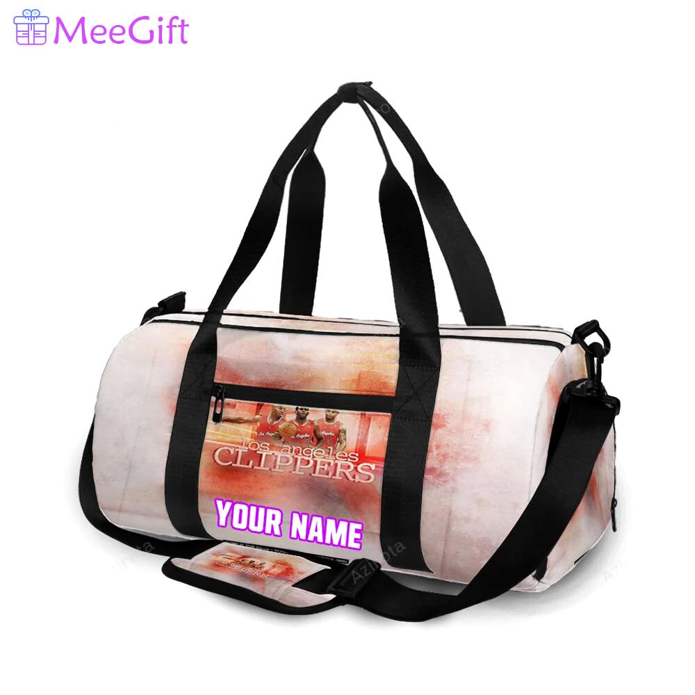 Los angeles clippers 2011 personalized name travel bag gym bag 2092 Travel Bag
