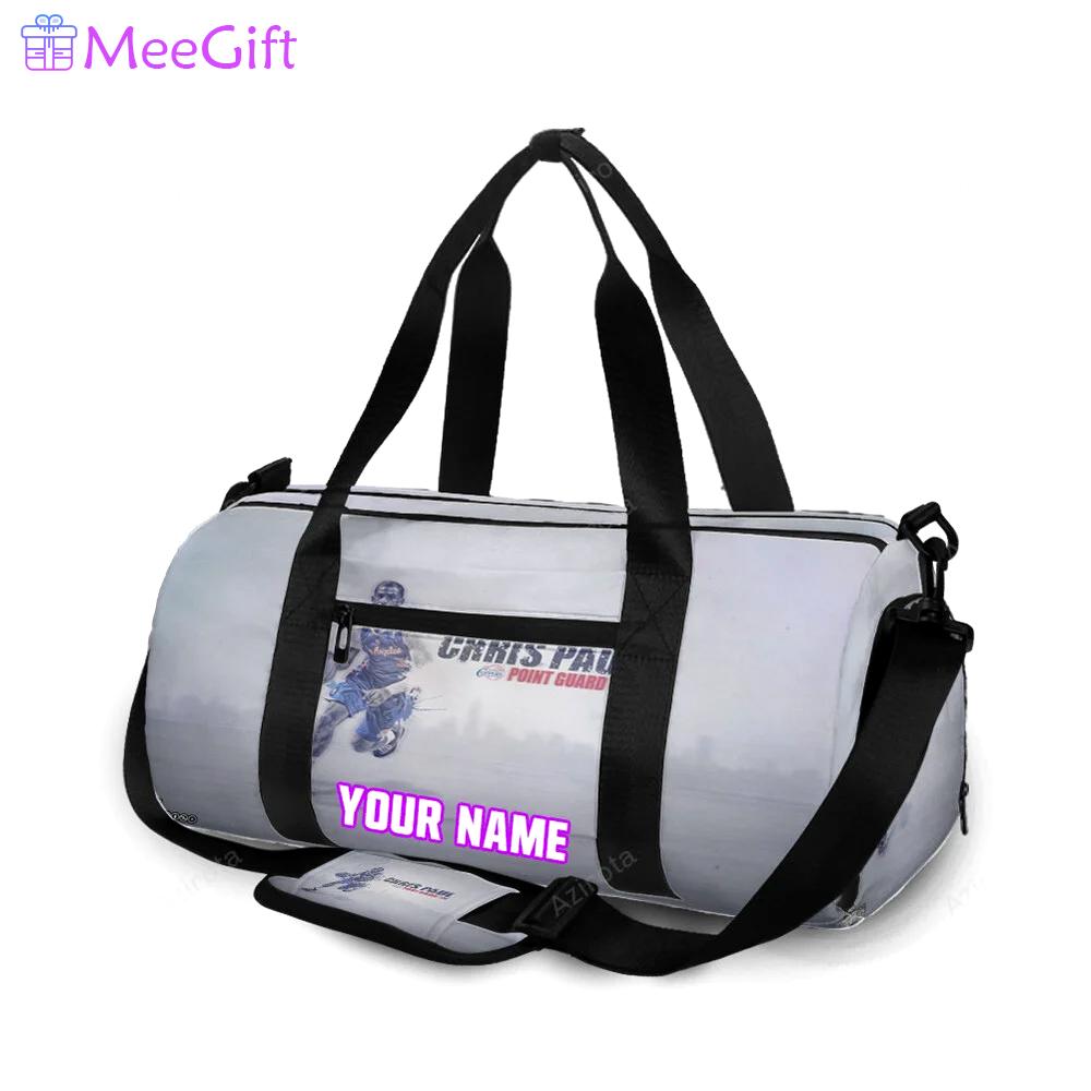 Los angeles clippers chris paul 3 v2 personalized name travel bag gym bag 1259 Travel Bag